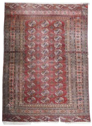 A Tekke rug, early 20th century, 259 x 164cm, toge…