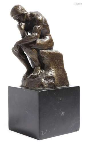 After Auguste Rodin (French 1840 1917). A bronze m…