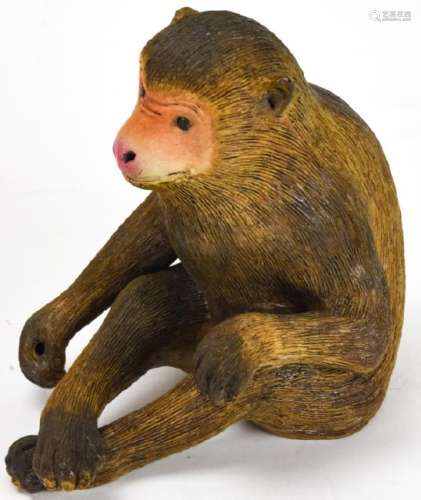 Chinese Porcelain Figural Monkey Statue