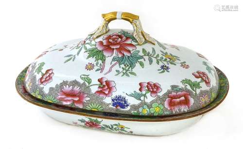 A Spode stoneware tureen and cover, early 19th cen…