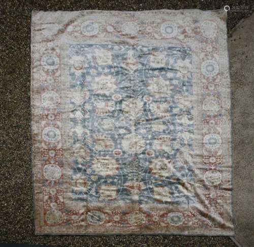 A modern Ziegler inspired carpet, made in Pakistan…
