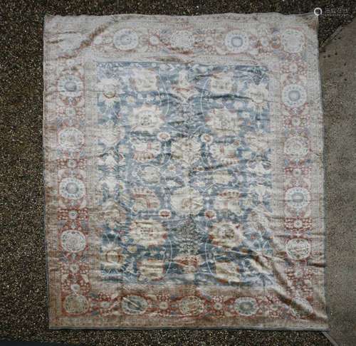 A modern Ziegler inspired carpet, made in Pakistan…