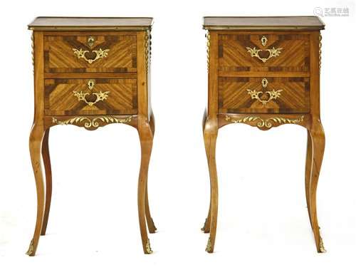 A pair of Louis XVI style cabinets 20th century, e…