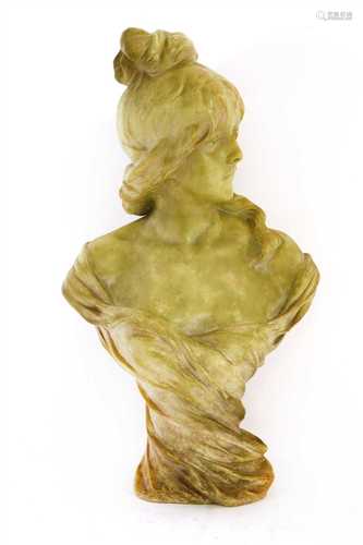 An Art Nouveau bust