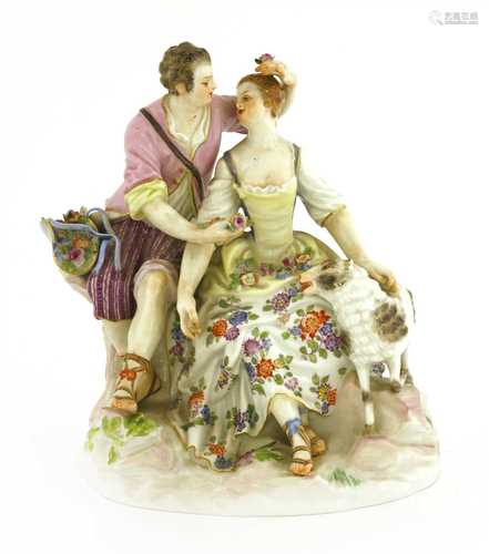 A Meissen group