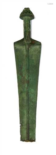 Antiquities: a bronze sword,