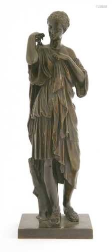 A classical bronze of a lady
