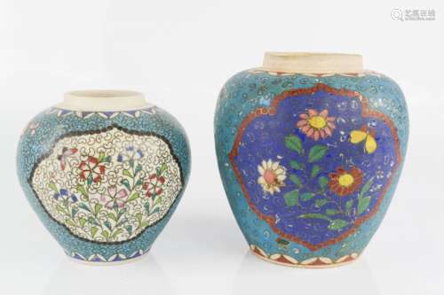 Two Chinese ginger jar.