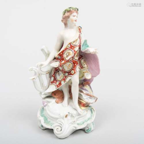 Derby Porcelain Figure of Apollo