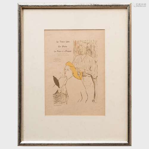 Henri de Toulouse-Lautrec (1864 - 1901): La Coiffeuse,