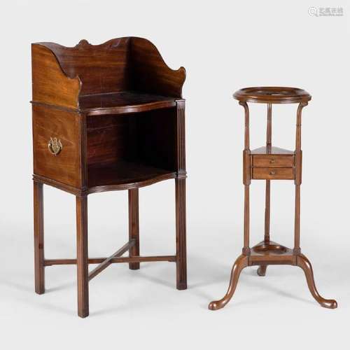 George III Mahogany Washstand