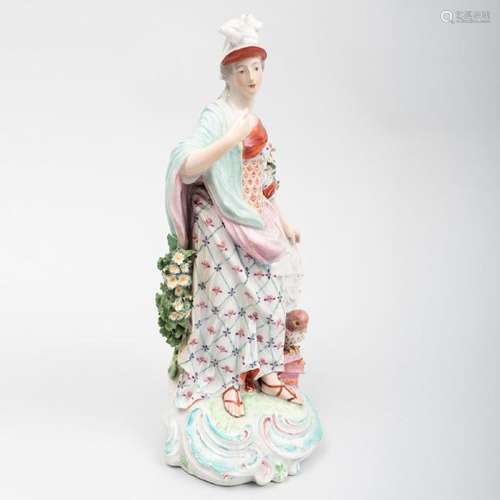 Derby Porcelain Large Figure of Minerva