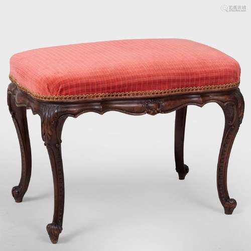 George III Mahogany Foot Stool