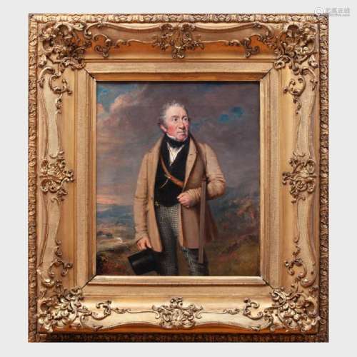 John Fleming (1792-1845): Portrait Esquire Galcarie