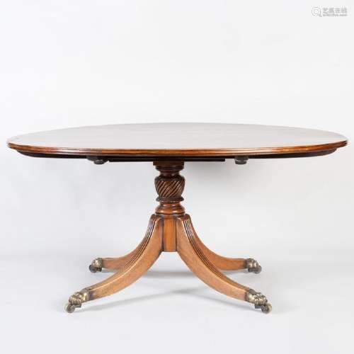 George III Mahogany Circular Breakfast Table