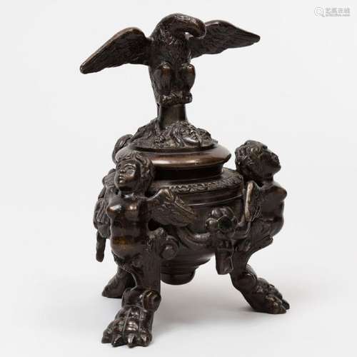 Italian Bronze Incense Burner