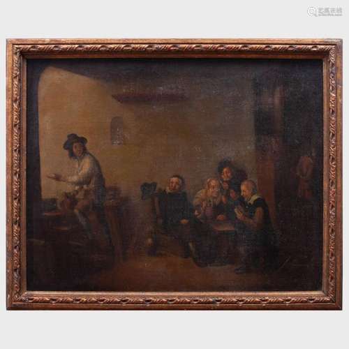 Dutch School: Tavern Scene