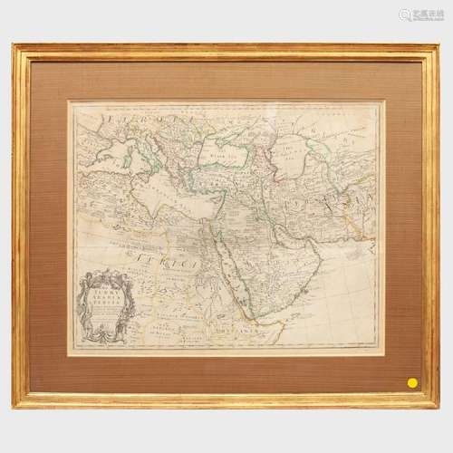 Guillaume de L'Isle (1675-1726):  Map of Turky Arabia &