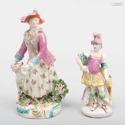 Two Derby Porcelain Figures