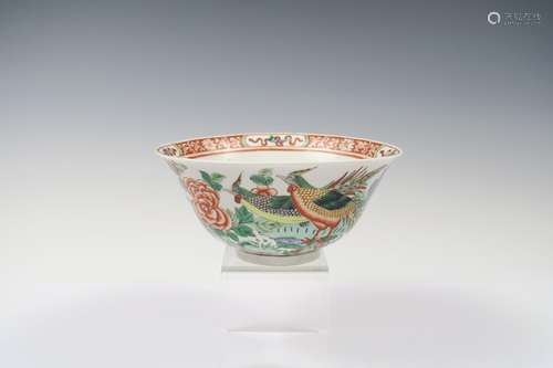 Bearing a Kangxi six-character mark but 19th century A famille rose bowl