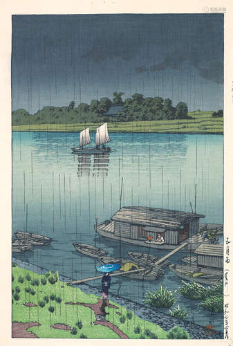 Taisho era, 1932 Kawase Hasui (1883-1957)