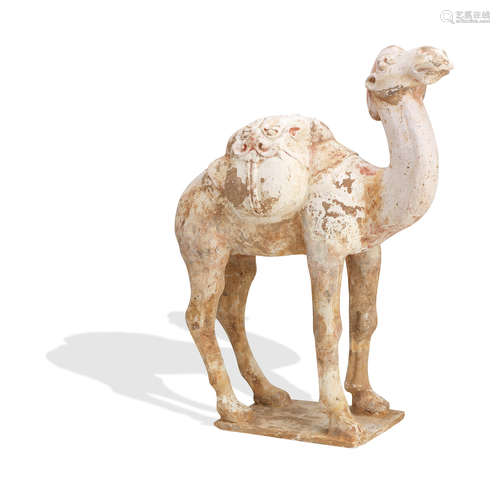 Tang A large terracotta camel