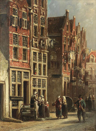 Pieter Gerardus Vertin(Dutch, 1819-1893) Amsterdam