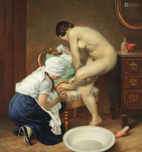 R. Justich (19th/20th century)A tender spot