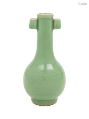 A Chinese Celadon Glazed Porcelain Vase 20TH CENTURY of