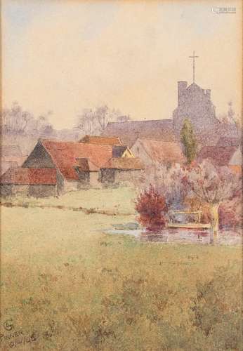 Arthur Goodwin [1864-1929]- Pinner; Odiham',:- two, each signed with a monogram,