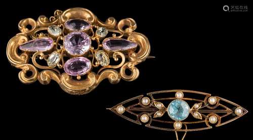 A 19th century gold,