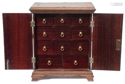 A 19th century coromandel, walnut,