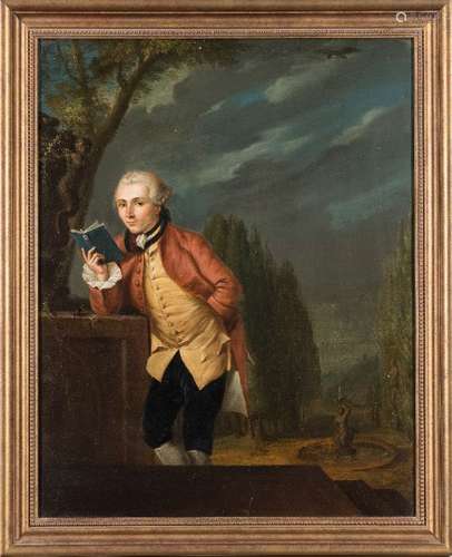 Manner of Nathaniel Dance, English School circa 18th/19th Century:- Portrait of a gentleman,