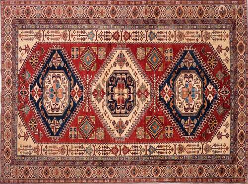 A Kasak rug:,