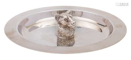 An Elizabeth II silver dish, maker Albert Edward Jones, Birmingham,