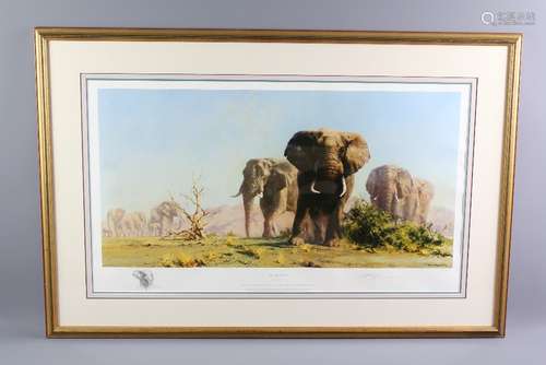 David Shepherd Wildlife Artist CBE,OBE,FGRA,FRSA Limited Edition Print