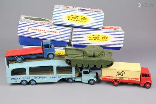 Four Dinky Toy Vehicles; (1) being nr 917 the 