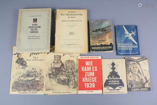 A Quantity of German WWII Era Luftwaffe Flight Manuals and Military Guidance Manuals,