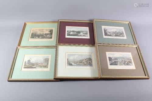 Thos. E. Shepherd, A Set of Ten Canal Drawings