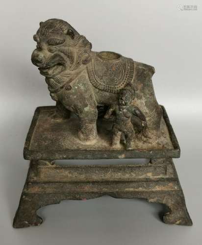 CHINESE BRONZE FOOLION