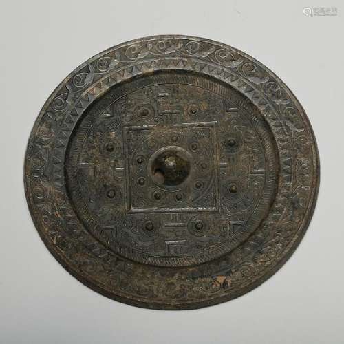 CHINESE BRONZE MIRROR