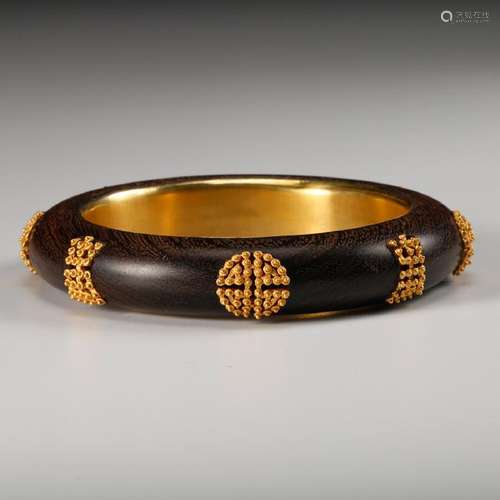 CHINESE CHENXIANG WOOD BANGLE