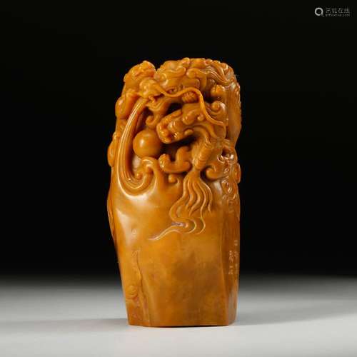 CHINESE TIANHUANG SOAPSTONE SEAL