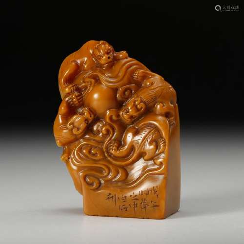 CHINESE TIANHUANG SOAPSTONE SEAL