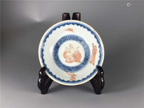 CHINESE BLUE WHITE PORCELAIN BOWL