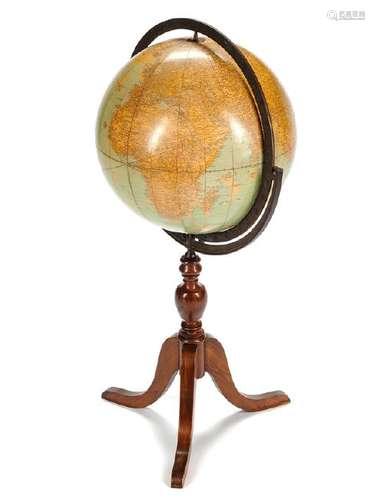 A Globe and Stand  Height 42 inches.Â