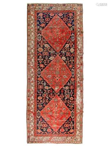 *A Northwest Persian Wool Rug 12 feet 5 inches x 4 feet