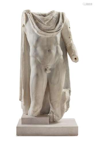 *A Roman or Later Marble Torso of a GodCirca 1st ÂÂ