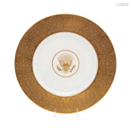 A Presidential Plate Castleton Studios, 1955 centered