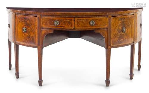 *A George III Mahogany Sideboard  19th Century Height